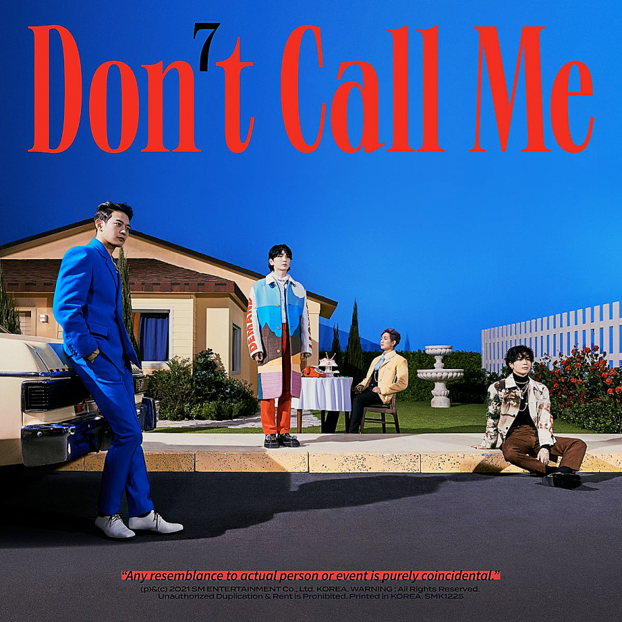 SHINee Don&#039;t Call Me cover artwork