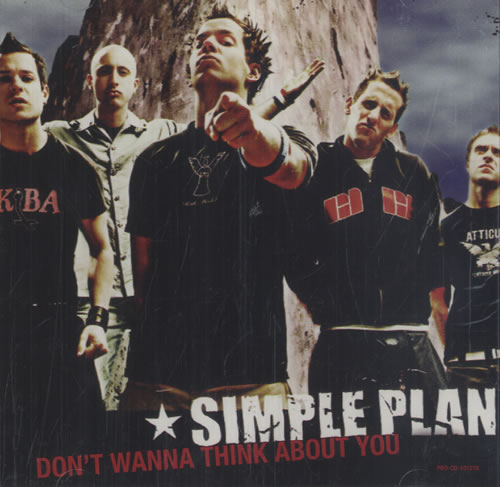 Simple Plan — Don&#039;t Wanna Think About You cover artwork