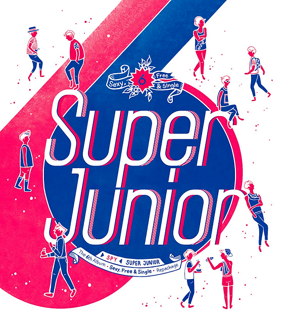 Super Junior Sexy, Free &amp; Single - Repackage: Spy cover artwork