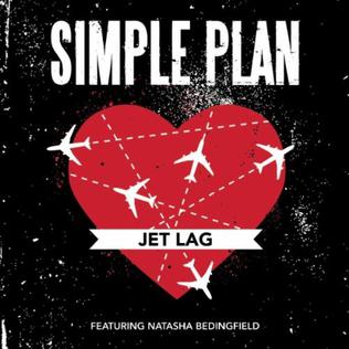 Simple Plan featuring Natasha Bedingfield — Jet Lag cover artwork