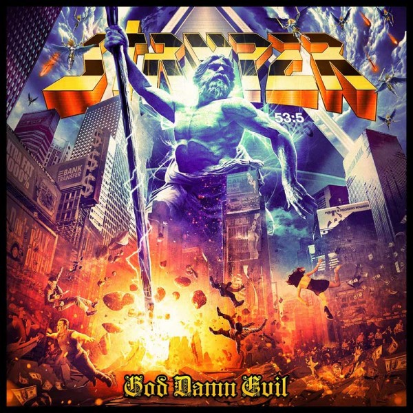 Stryper God Damn Evil cover artwork