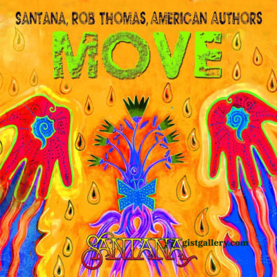 Santana, Rob Thomas, & American Authors Move cover artwork