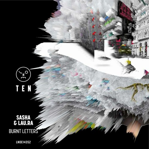Sasha & lau.ra Burnt Letters cover artwork