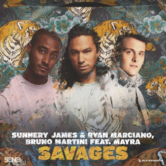 Sunnery James &amp; Ryan Marciano & Bruno Martini ft. featuring MayRa Savages cover artwork