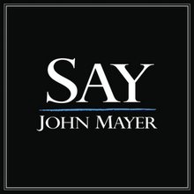 John Mayer — Say cover artwork