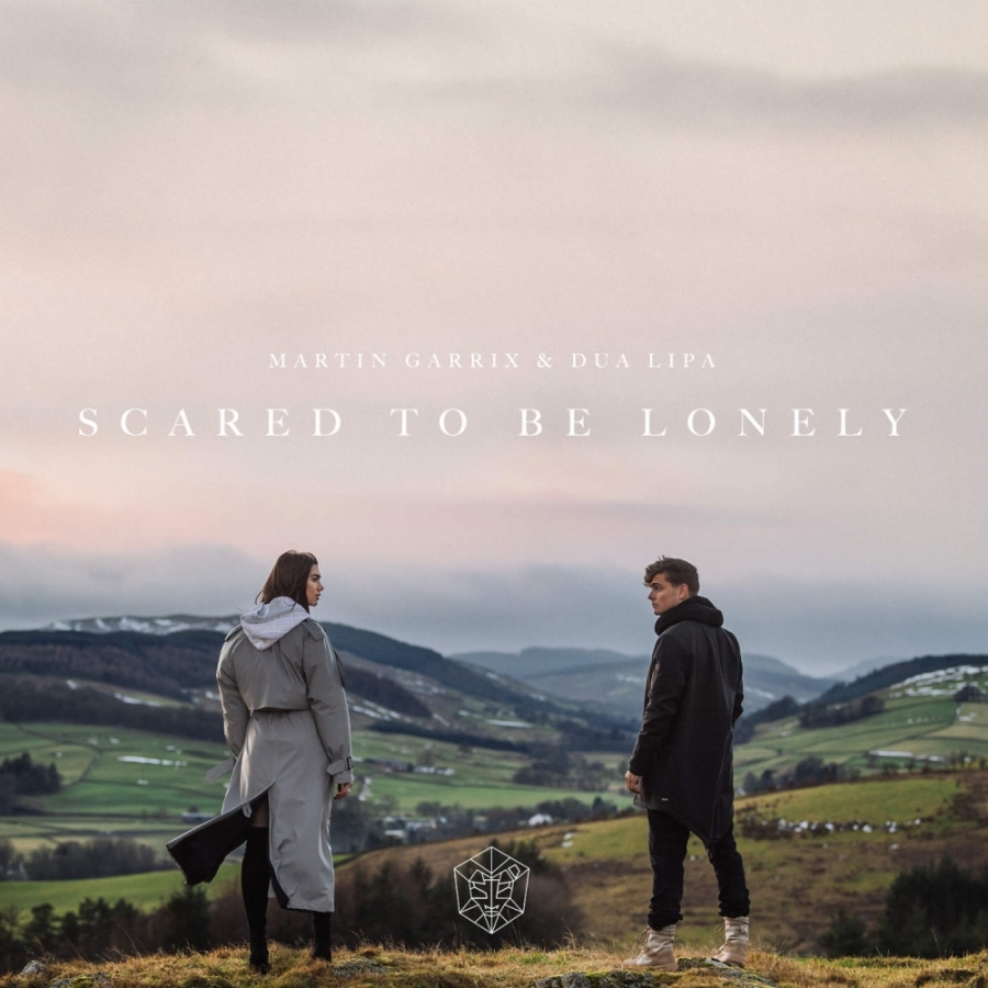 Martin Garrix & Dua Lipa — Scared to Be Lonely cover artwork