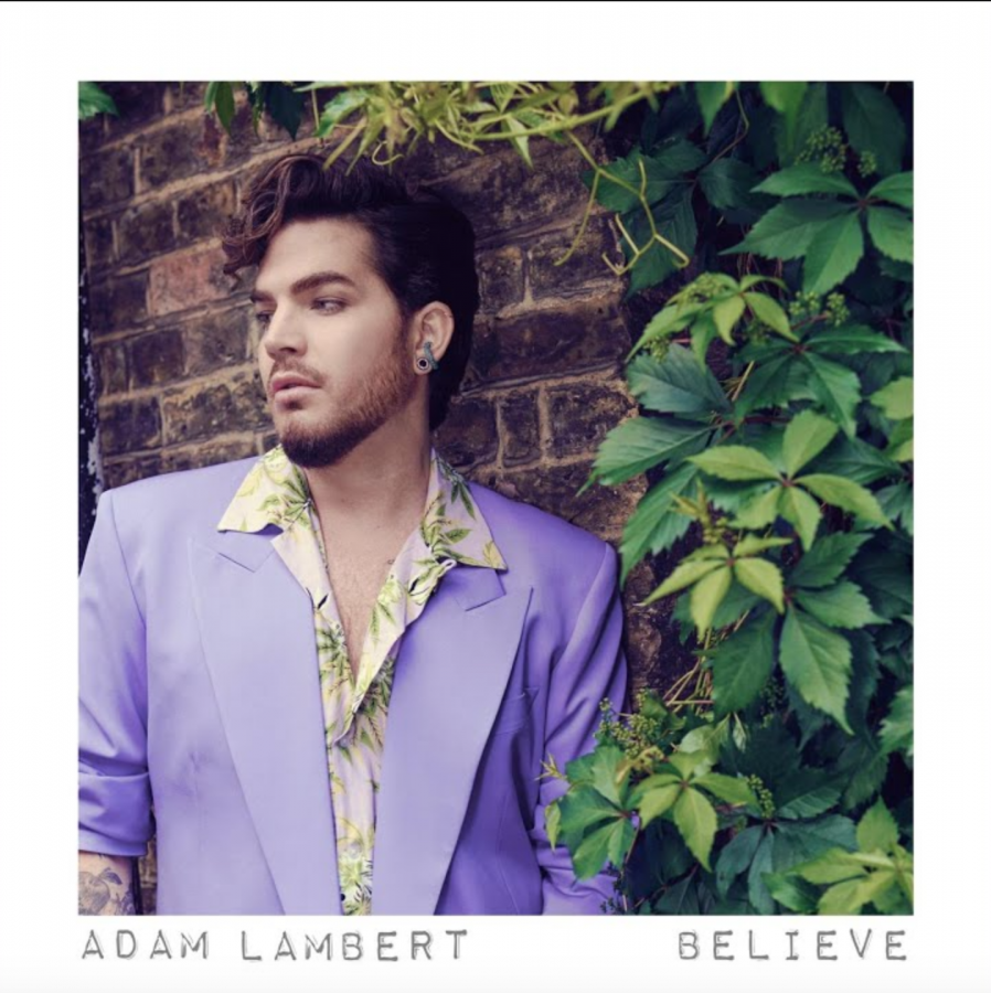 Adam Lambert Believe cover artwork