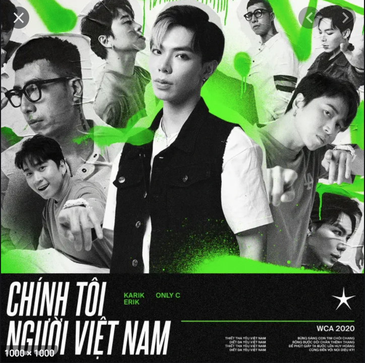 Karik featuring ERIK x ONLY C — Chính Tôi Người Việt Nam cover artwork