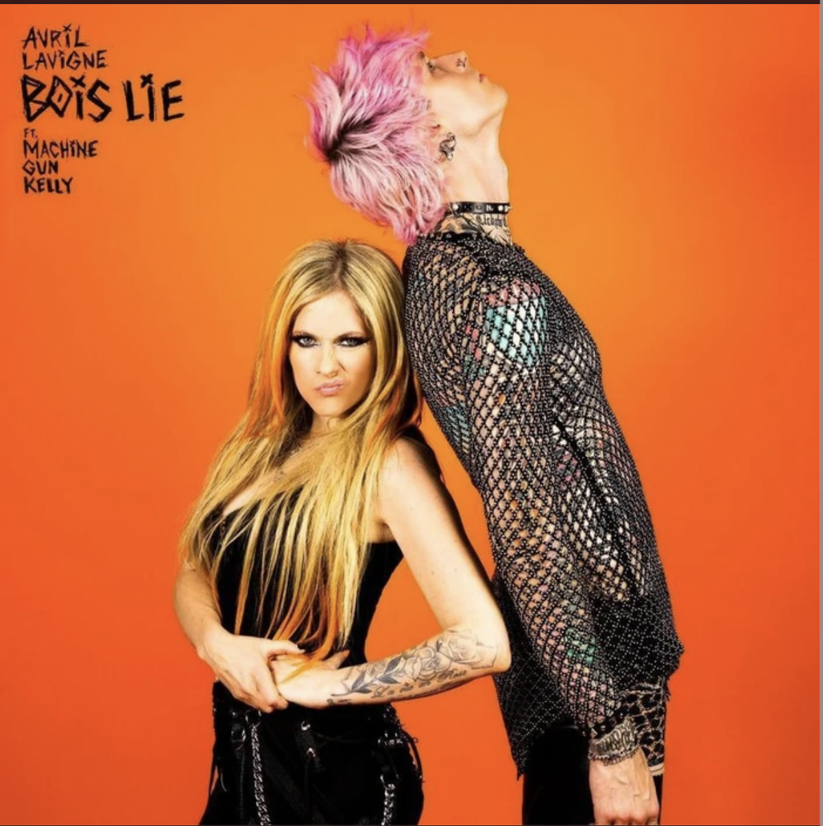 Avril Lavigne — Bois Lie (feat. Machine Gun Kelly) cover artwork