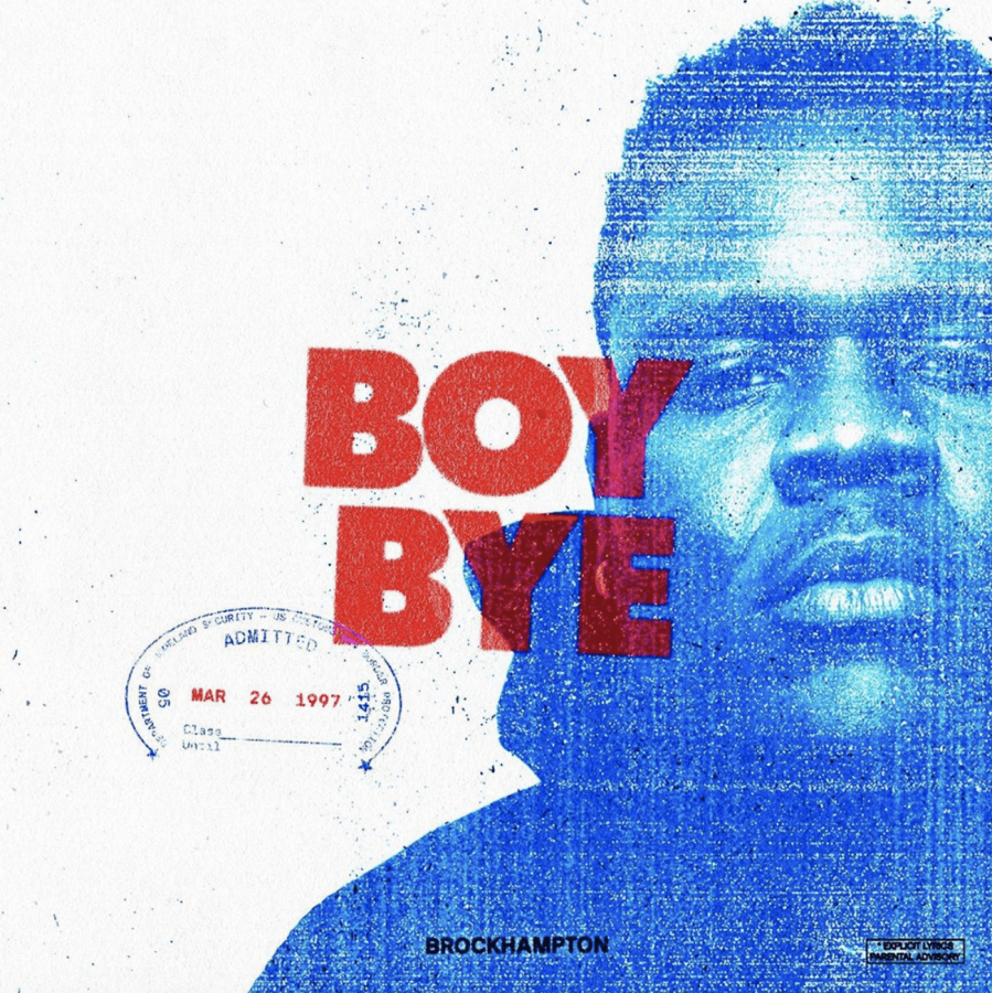 BROCKHAMPTON — BOY BYE cover artwork
