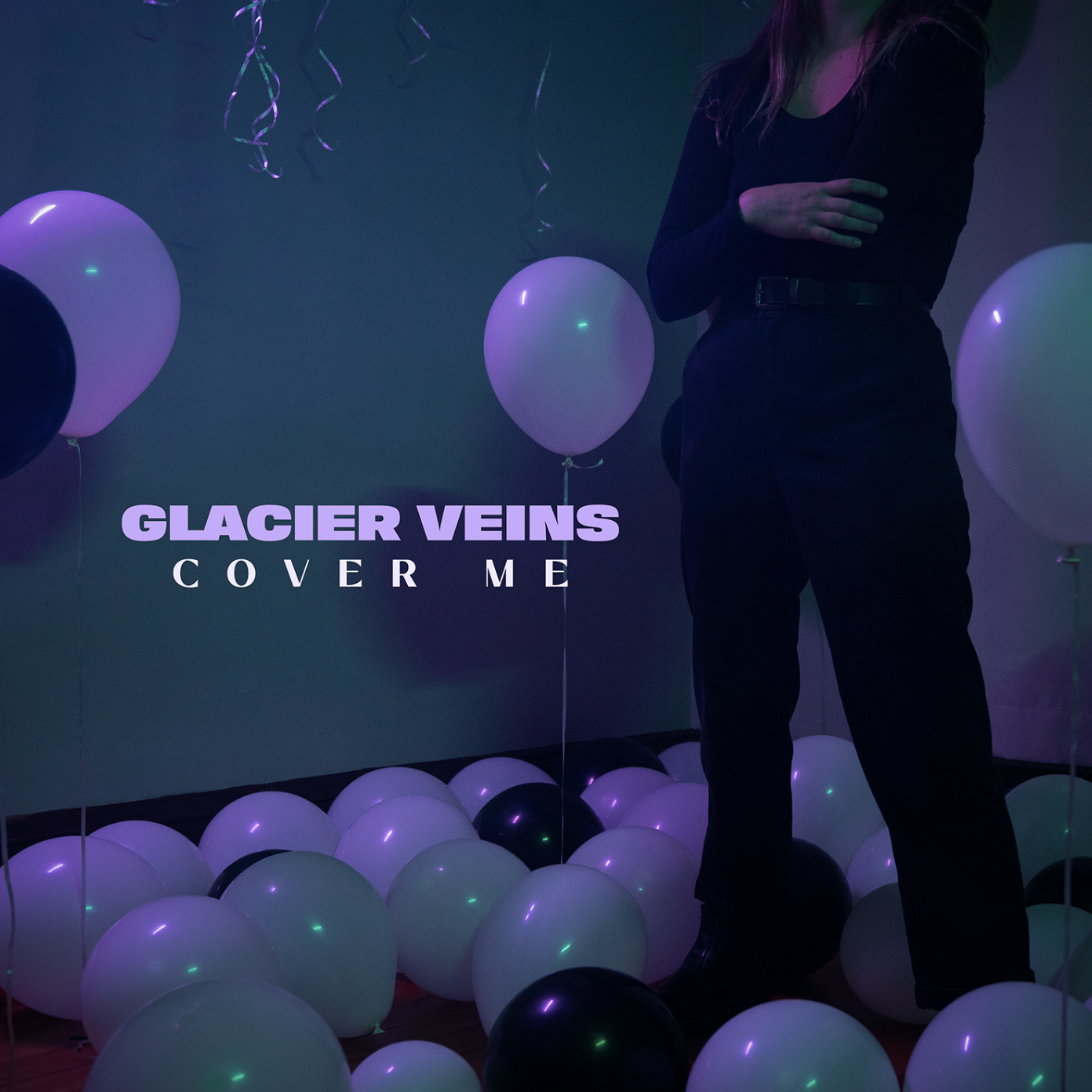 Glacier Veins Cover Me cover artwork