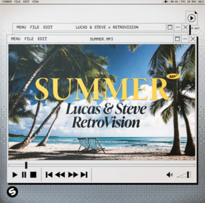 Lucas &amp; Steve & RetroVision — Summer.mp3 cover artwork