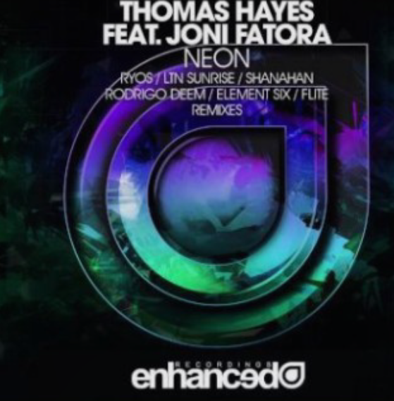 Thomas Hayes featuring Joni Fatora — Neon (Ryos Remix) cover artwork