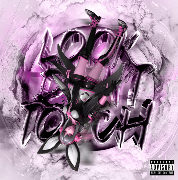 Odetari featuring cade clair — LOOK DON&#039;T TOUCH cover artwork