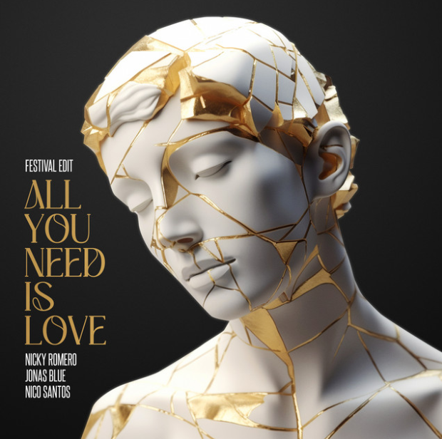 Nicky Romero & Jonas Blue featuring Nico Santos — All You Need Is Love (Festival Mix) cover artwork