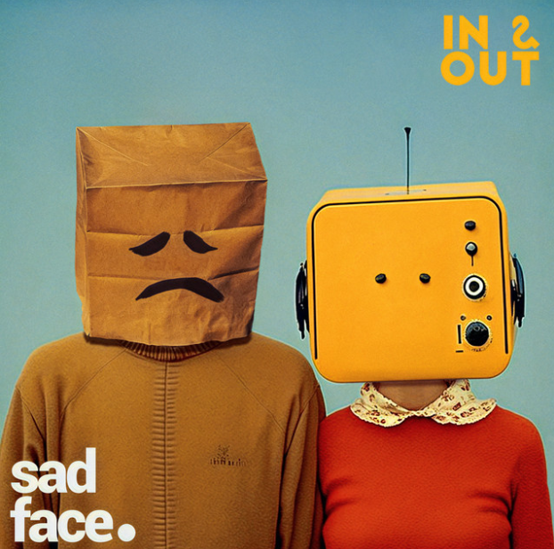 sad face — In And Out cover artwork