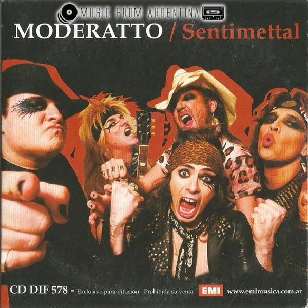Moderatto Sentimettal cover artwork