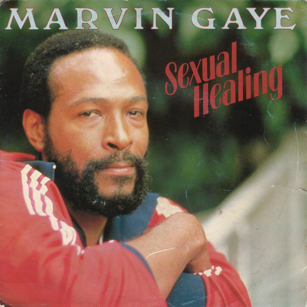 Marvin Gaye Sexual Healing cover artwork