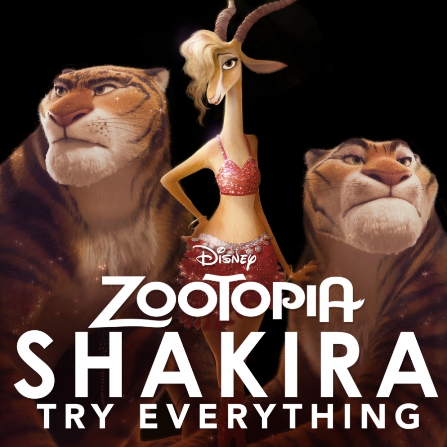 Shakira Try Everything cover artwork