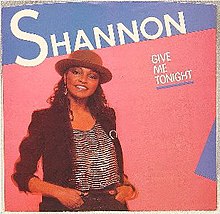 Shannon Give Me Tonight cover artwork