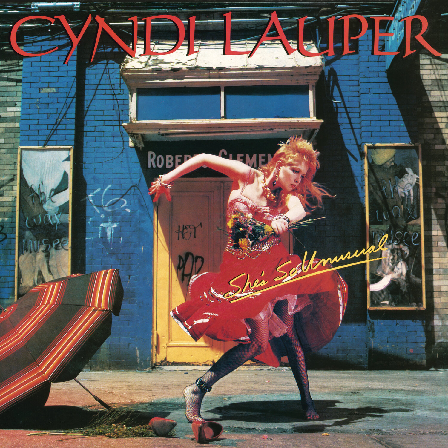 Cyndi Lauper — He&#039;s So Unusual cover artwork
