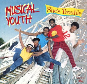 Musical Youth — She&#039;s Trouble cover artwork
