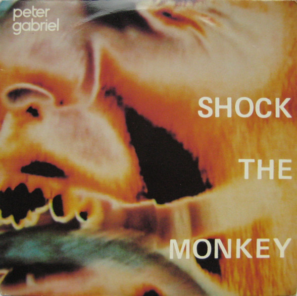 Peter Gabriel Shock The Monkey cover artwork
