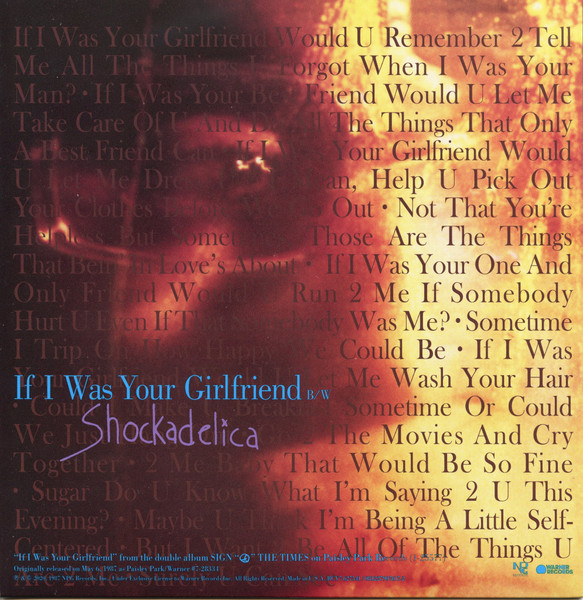 Prince — Shockadelica cover artwork