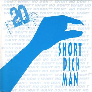 20 Fingers ft. featuring Gillette Short Dick Man cover artwork