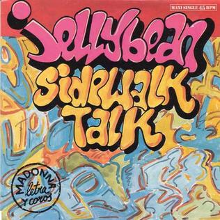 Jellybean featuring Catherine Buchanan — Sidewalk Talk cover artwork