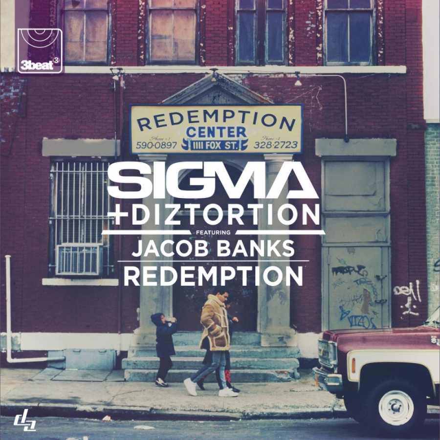 Sigma & Diztortion ft. featuring Jacob Banks Redemption cover artwork