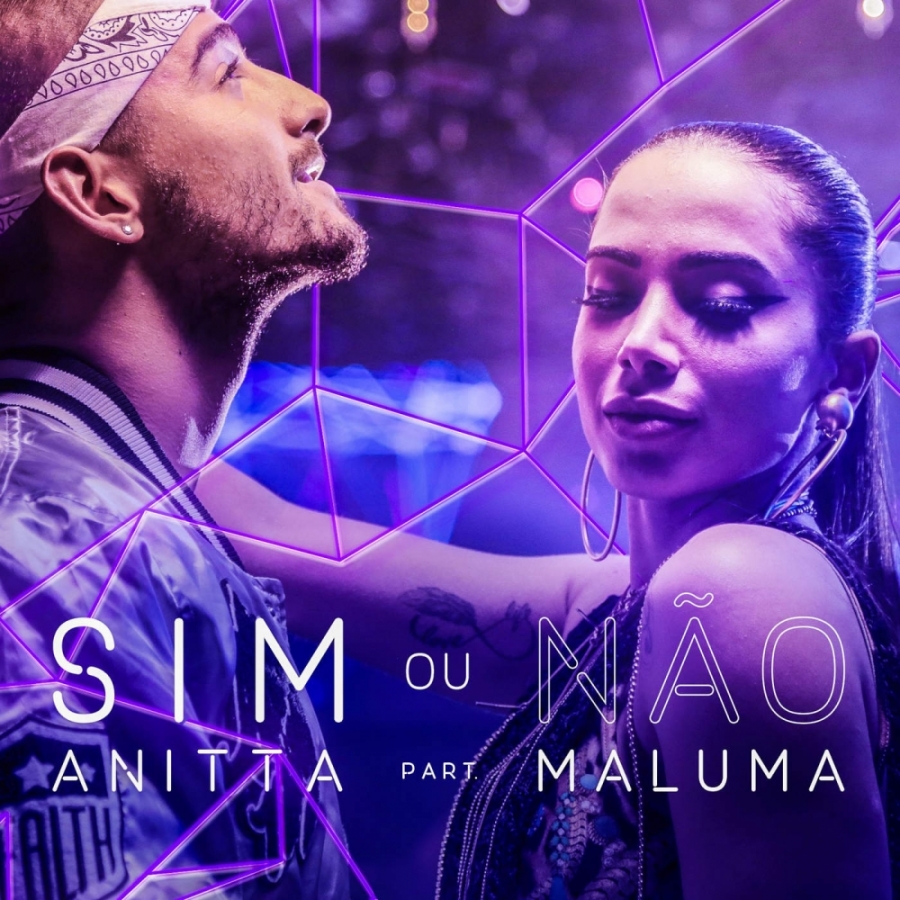Anitta ft. featuring Maluma Sim Ou Não cover artwork