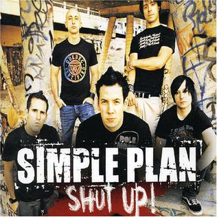 Simple Plan Shut Up! cover artwork