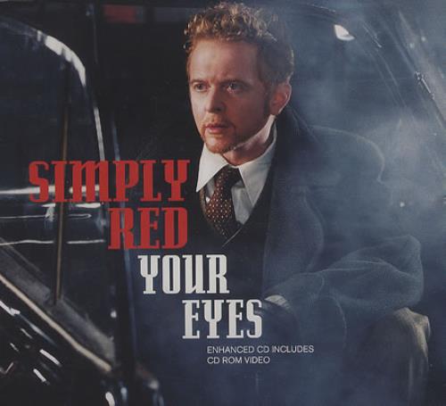 Simply Red Your Eyes cover artwork