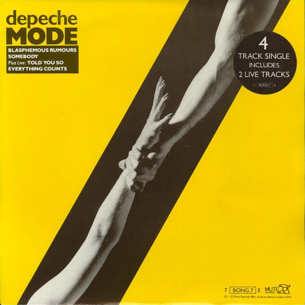 Depeche Mode Somebody cover artwork