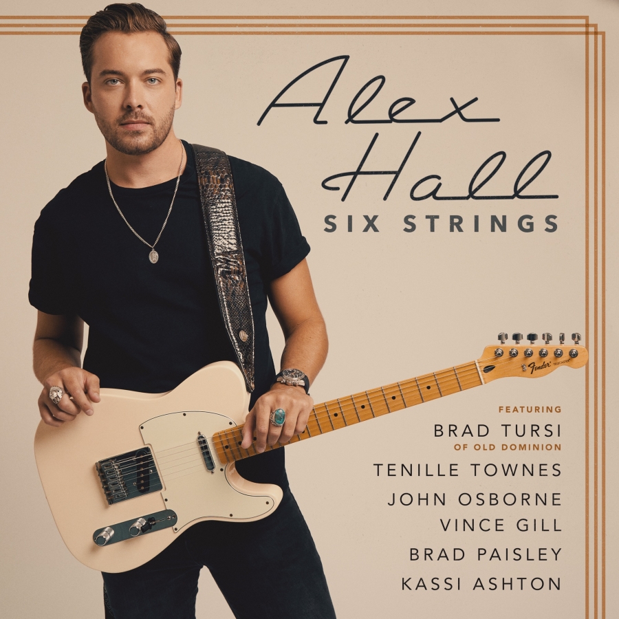 Alex Hall Six Strings cover artwork