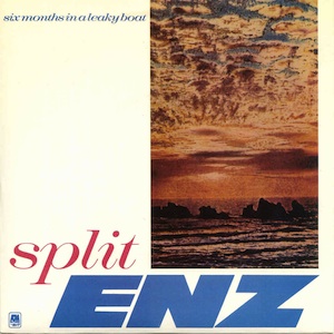 Split Enz — Six Months in a Leaky Boat cover artwork