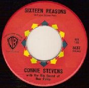 Connie Stevens — Sixteen Reasons cover artwork