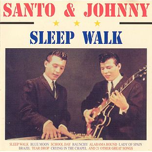 Santo &amp; Johnny Sleep Walk cover artwork