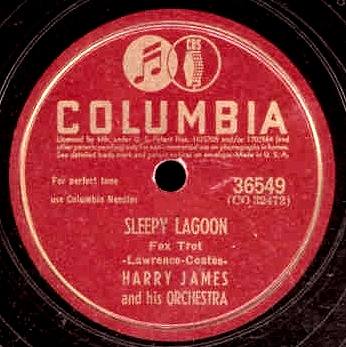 Harry James — Sleepy Lagoon cover artwork