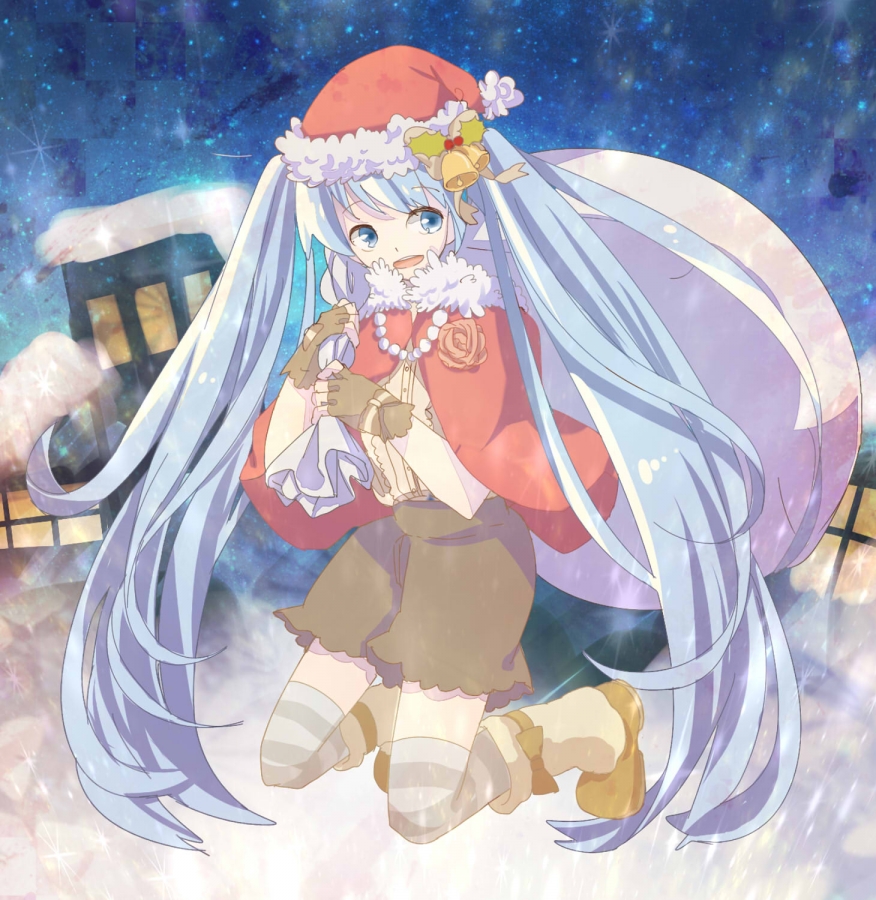Hatsune Miku — End of snow cover artwork