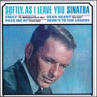 Frank Sinatra Softly As I Leave You cover artwork