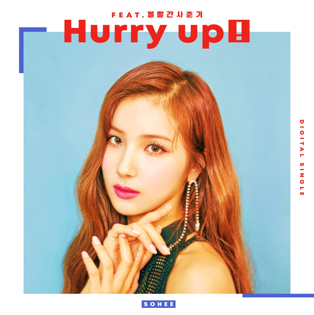 Sohee ft. featuring BOL4 Hurry Up cover artwork