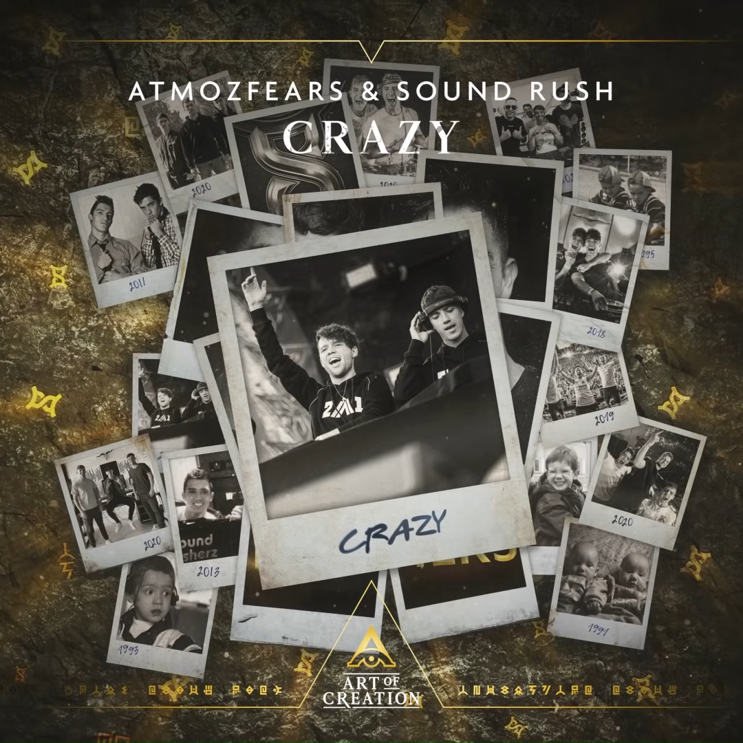 Atmozfears & Sound Rush — Crazy cover artwork