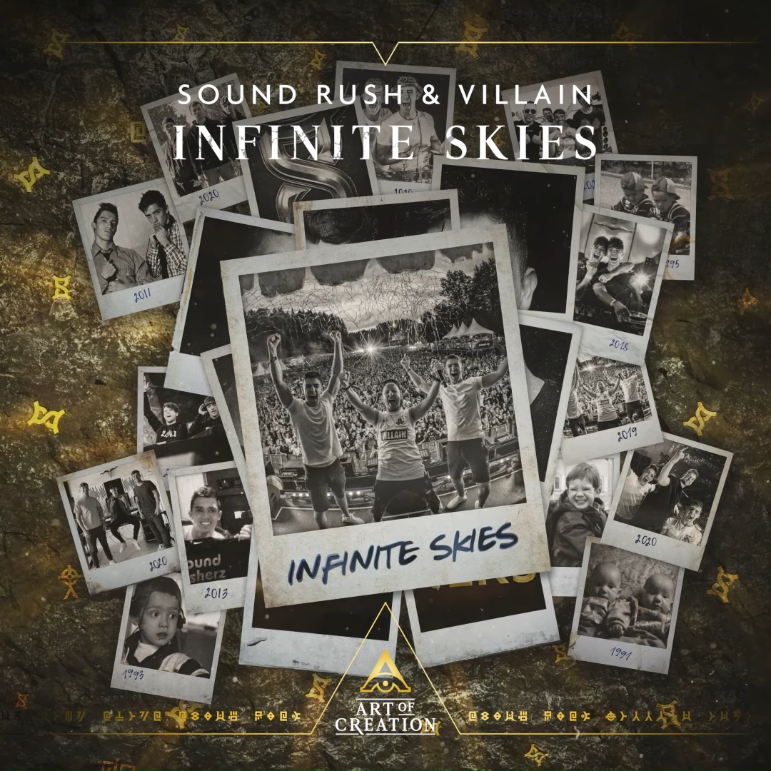 Sound Rush & Villain Infinite Skies cover artwork