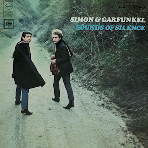 Simon &amp; Garfunkel Sounds of Silence cover artwork