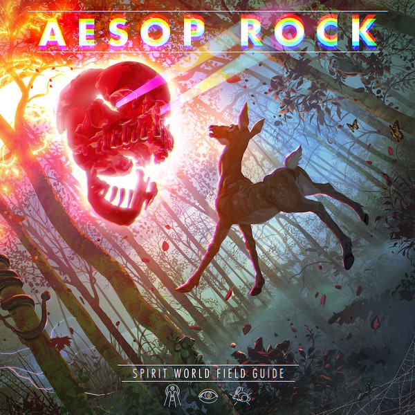 Aesop Rock Spirit World Field Guide cover artwork
