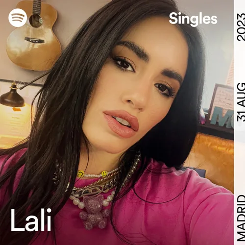 Lali Spotify Singles cover artwork