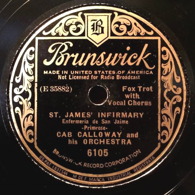 Cab Calloway — St. James Infirmary cover artwork