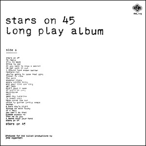 Stars on 45 Long Play Album cover artwork